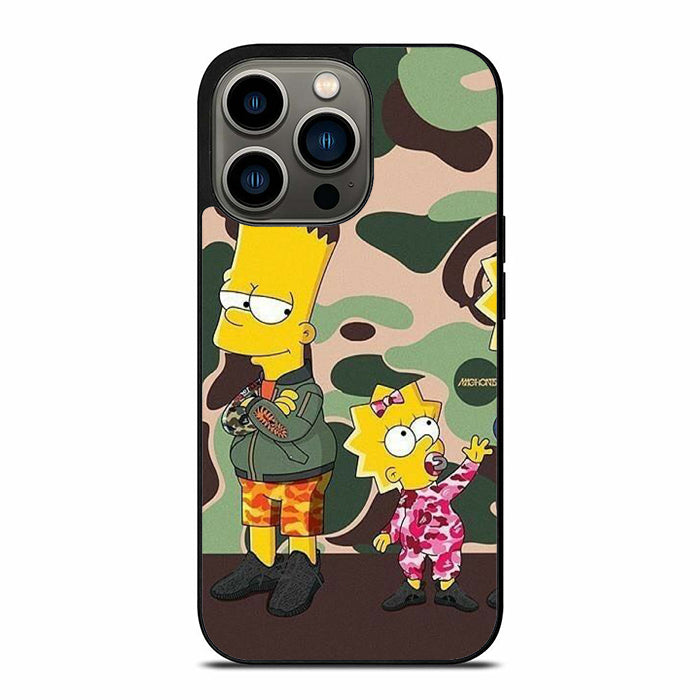 The Simpsons Bathing Ape iPhone 13 Case