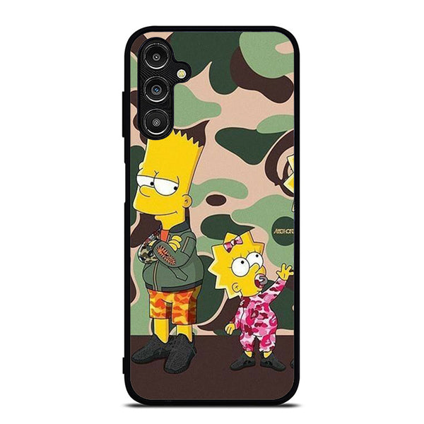 The Simpsons Bathing Ape Samsung A14 Case