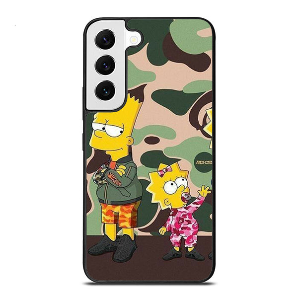 The Simpsons Bathing Ape Samsung S21 Case