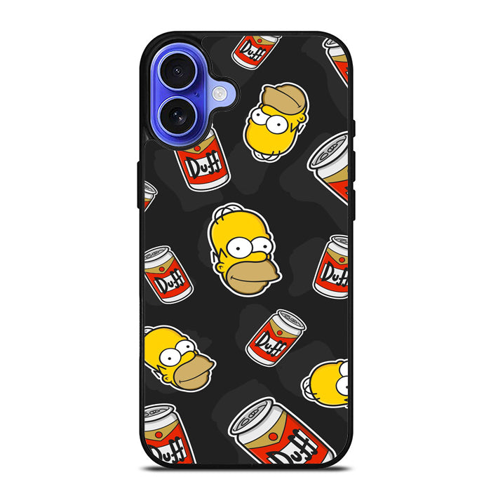 The Simpsons Homer Duff iPhone 17 Case