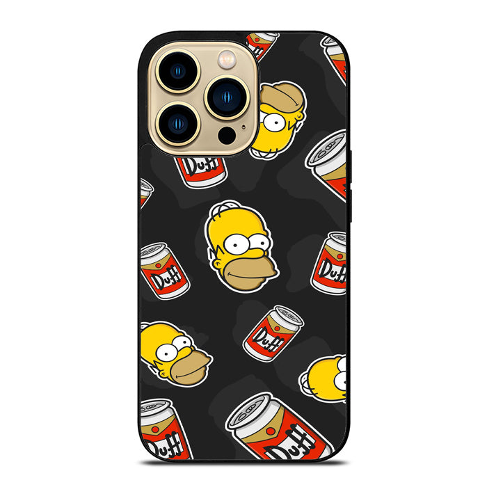 The Simpsons Homer Duff iPhone 15 Case