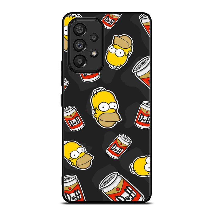 The Simpsons Homer Duff Samsung A53 Case