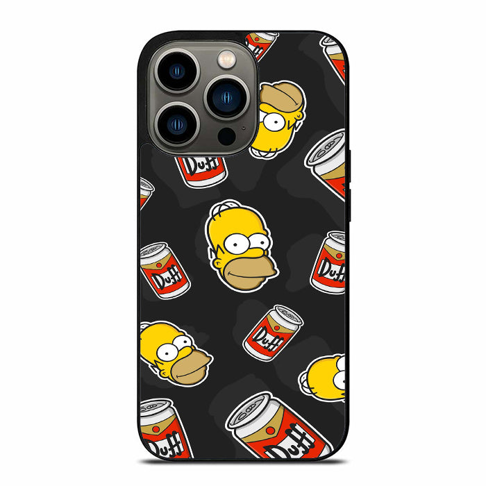 The Simpsons Homer Duff iPhone 13 Case