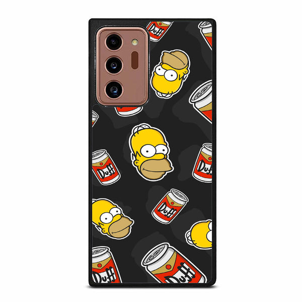 The Simpsons Homer Duff Samsung Note 20 Case