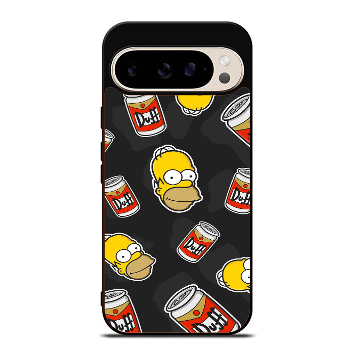 The Simpsons Homer Duff Google Pixel 9 Case