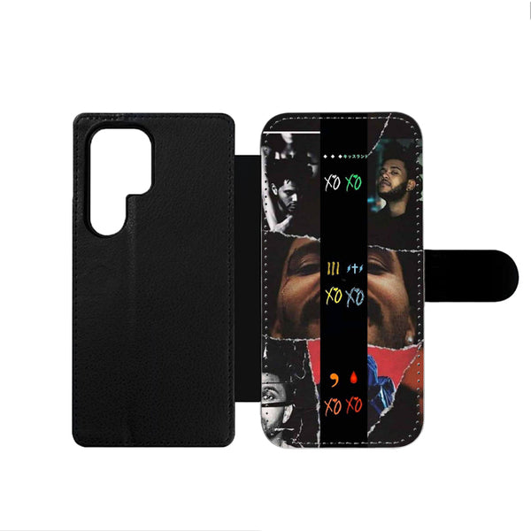 The Weeknd Xo Collage Samsung Wallet Case
