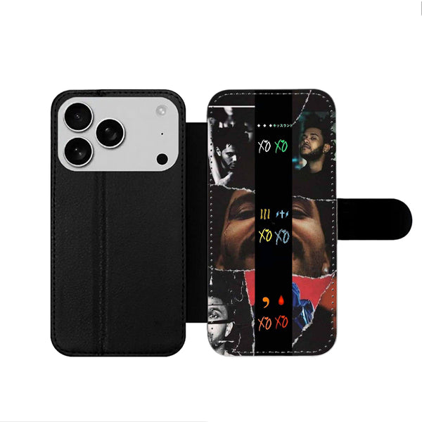 The Weeknd Xo Collage iPhone 17 Wallet Case