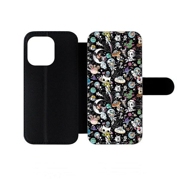 Tokidoki Cartoon Collage iPhone Wallet Case