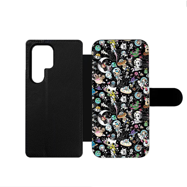 Tokidoki Cartoon Collage Samsung Wallet Case