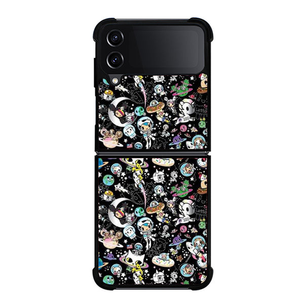 Tokidoki Cartoon Collage Samsung Z Flip Case