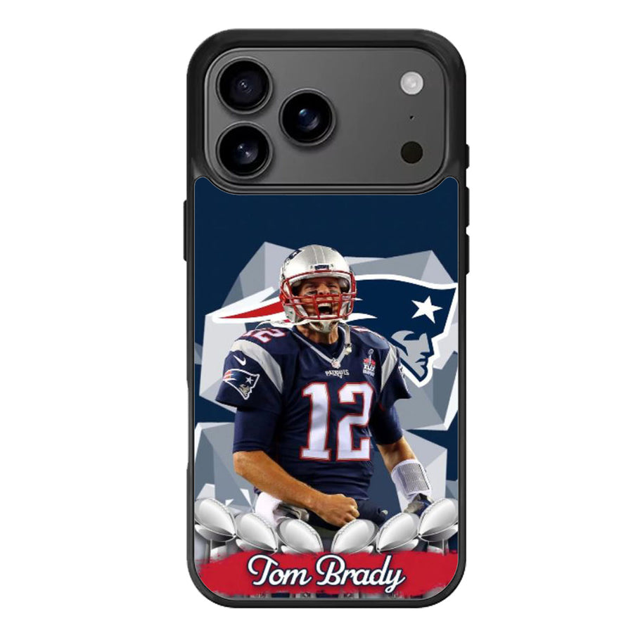 Tom Brady Nfl Patriots iPhone 17 Case