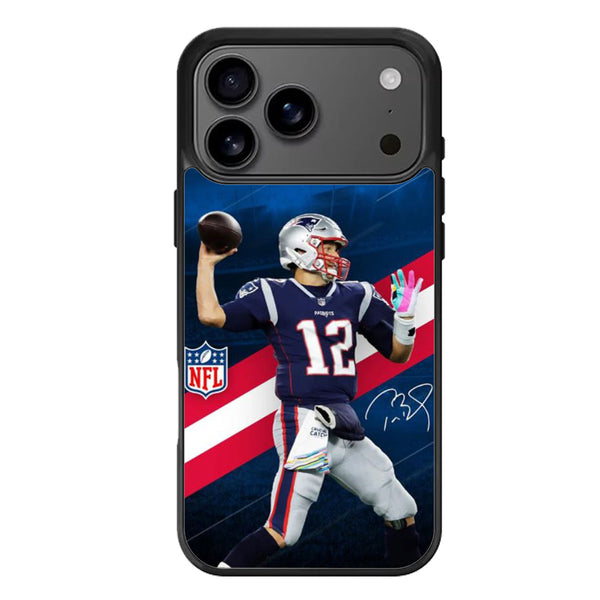 Tom Brady Nfl Signature iPhone 17 Case