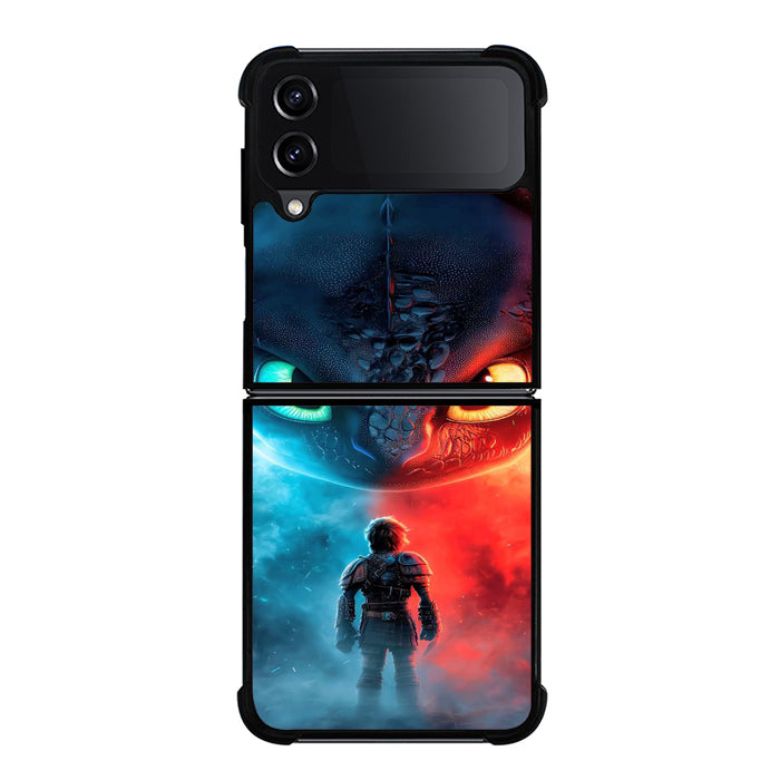 Toothless Dragon Samsung Z Flip 4 Case