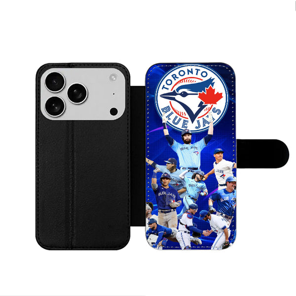Toronto Blue Jays Team iPhone 17 Wallet Case