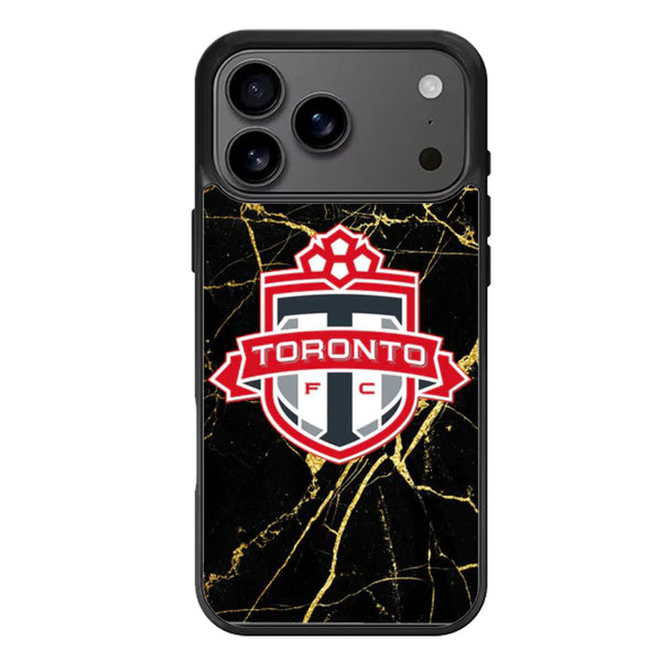 Toronto Fc Black Marble iPhone 17 Case