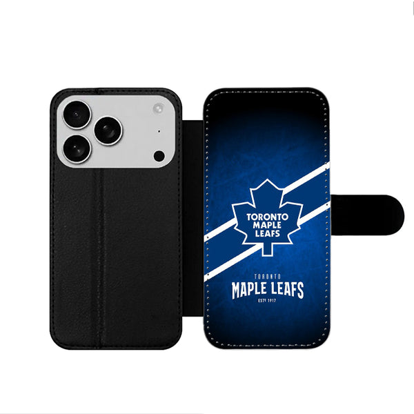 Toronto Maple Leafs Logo iPhone 17 Wallet Case