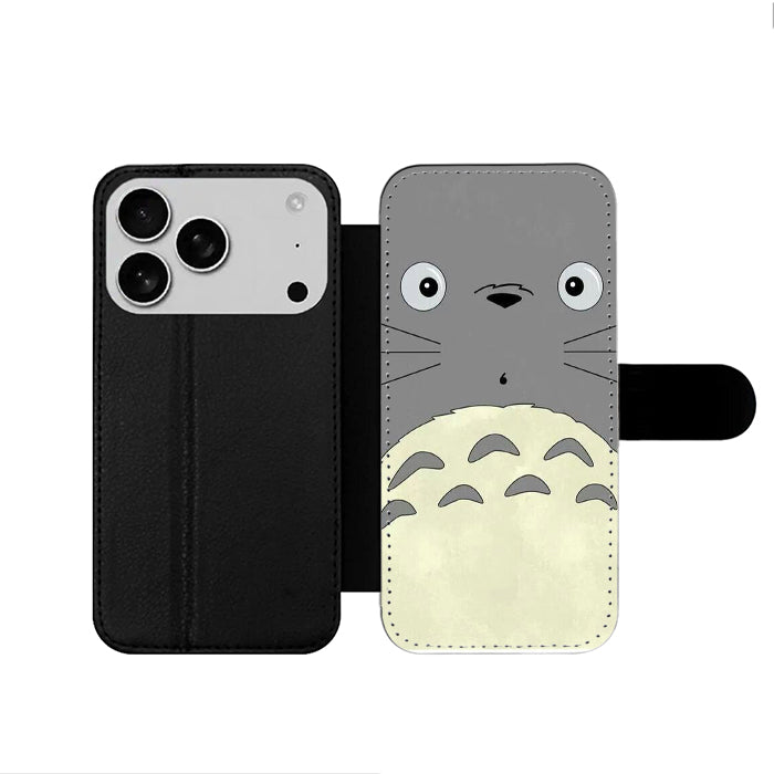 Totoro Cute Kawaii iPhone 17 Wallet Case