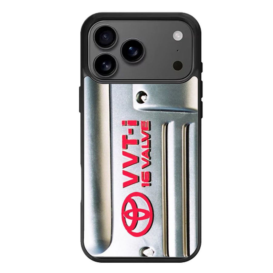 Toyota Engine Vvt I 16valve Silver iPhone 17 Case