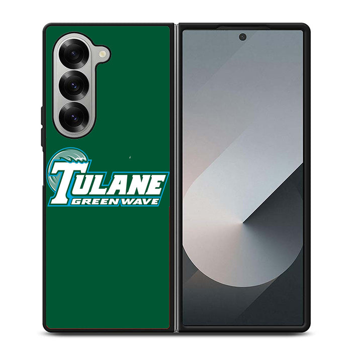 Tulane University Logo Samsung Z Fold 6 Case