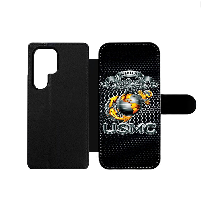 Usmc Us Marine Corps Samsung Wallet Case