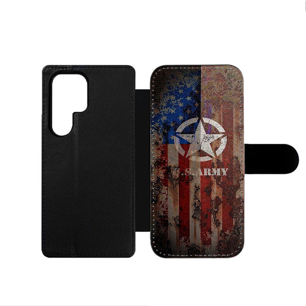 Us Amry Flag Samsung Wallet Case