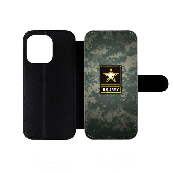 Us Army Camo iPhone Wallet Case