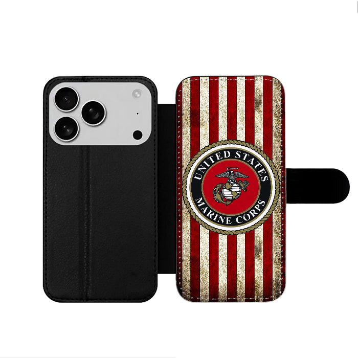Us Marine Coprs iPhone 17 Wallet Case