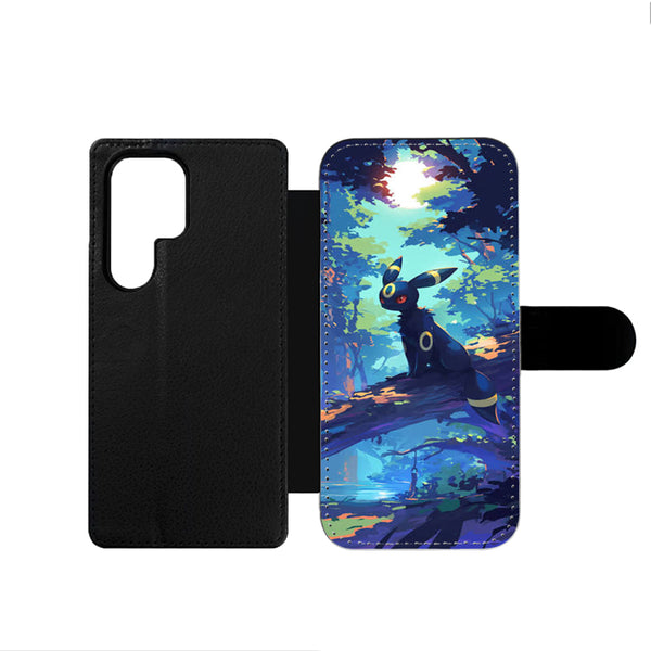 Umbreon Shiny Pokemon Samsung Wallet Case