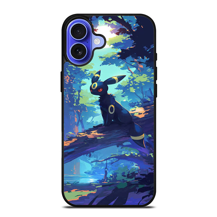 Umbreon Shiny Pokemon iPhone 16 Case