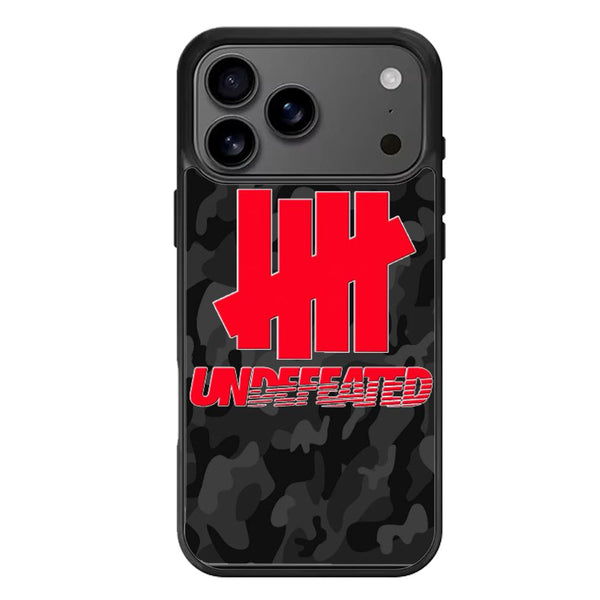 Undefeated Black Camo iPhone 17 Case