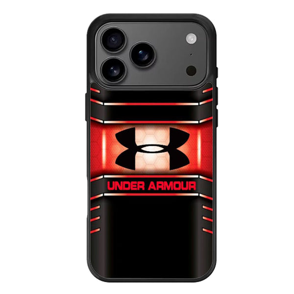 Under Armour Red Black iPhone 17 Case