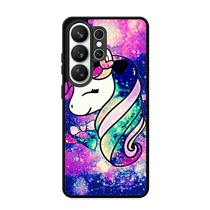 Unicorn Horse Glitter Samsung S26 Case