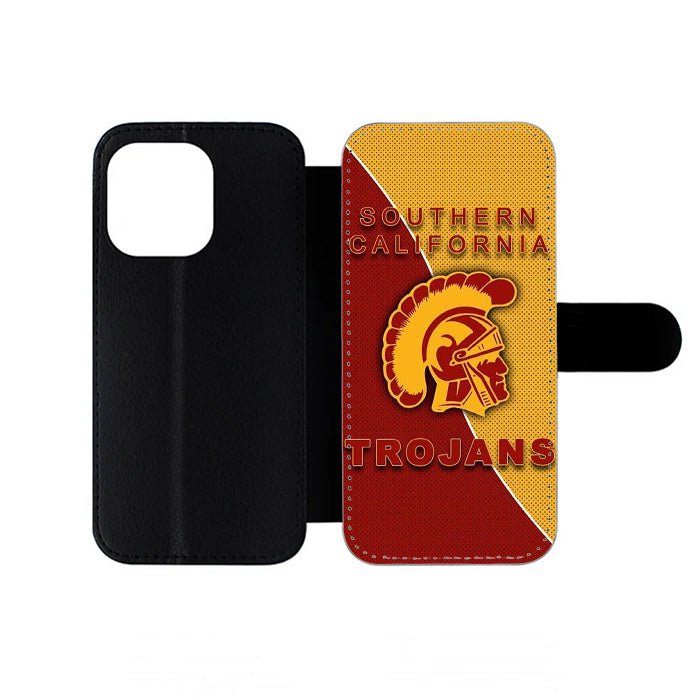 Usc Trojans Football Logo iPhone Wallet Case