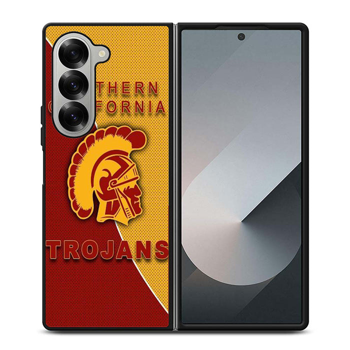Usc Trojans Football Logo Samsung Z Fold Case