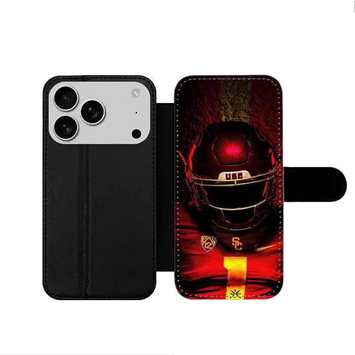 Usc Trojans Helmet iPhone 17 Wallet Case