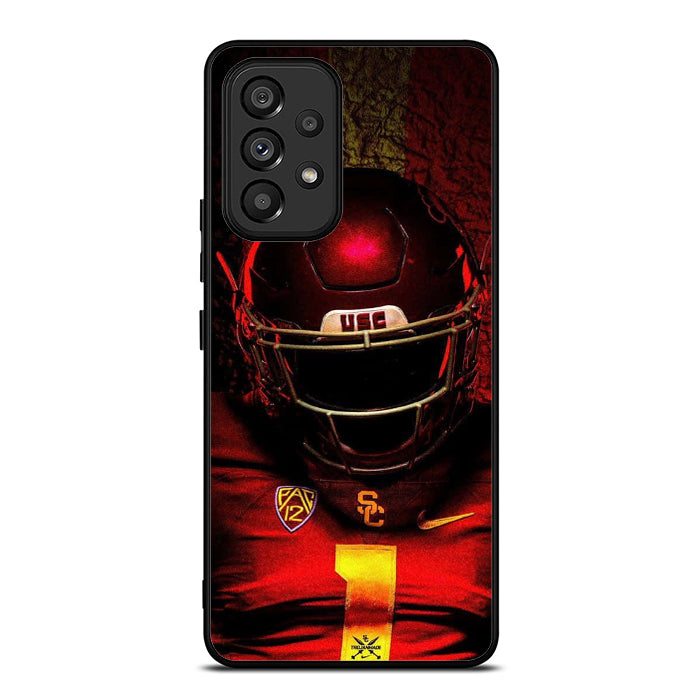 Usc Trojans Helmet Samsung A53 Case