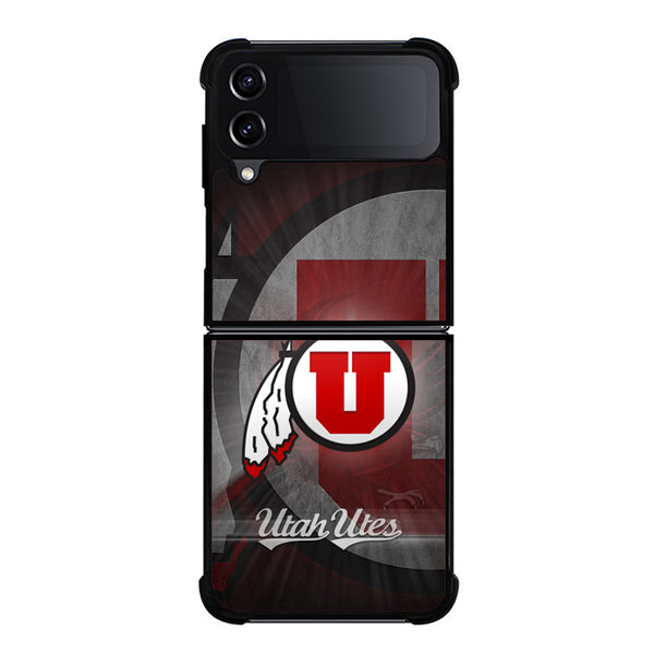 Utah Utes Football Logo Samsung Z Flip 4 Case