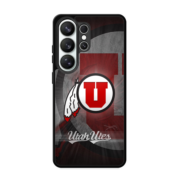 Utah Utes Football Logo Samsung S26 Case