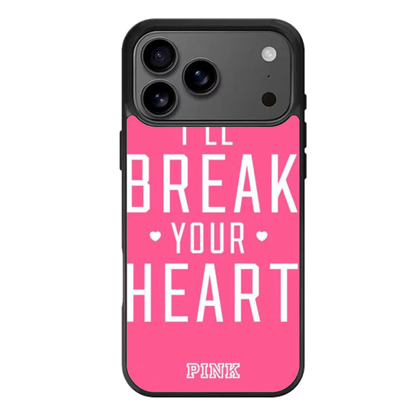 Victoria Secret Quote Pink iPhone 17 Case