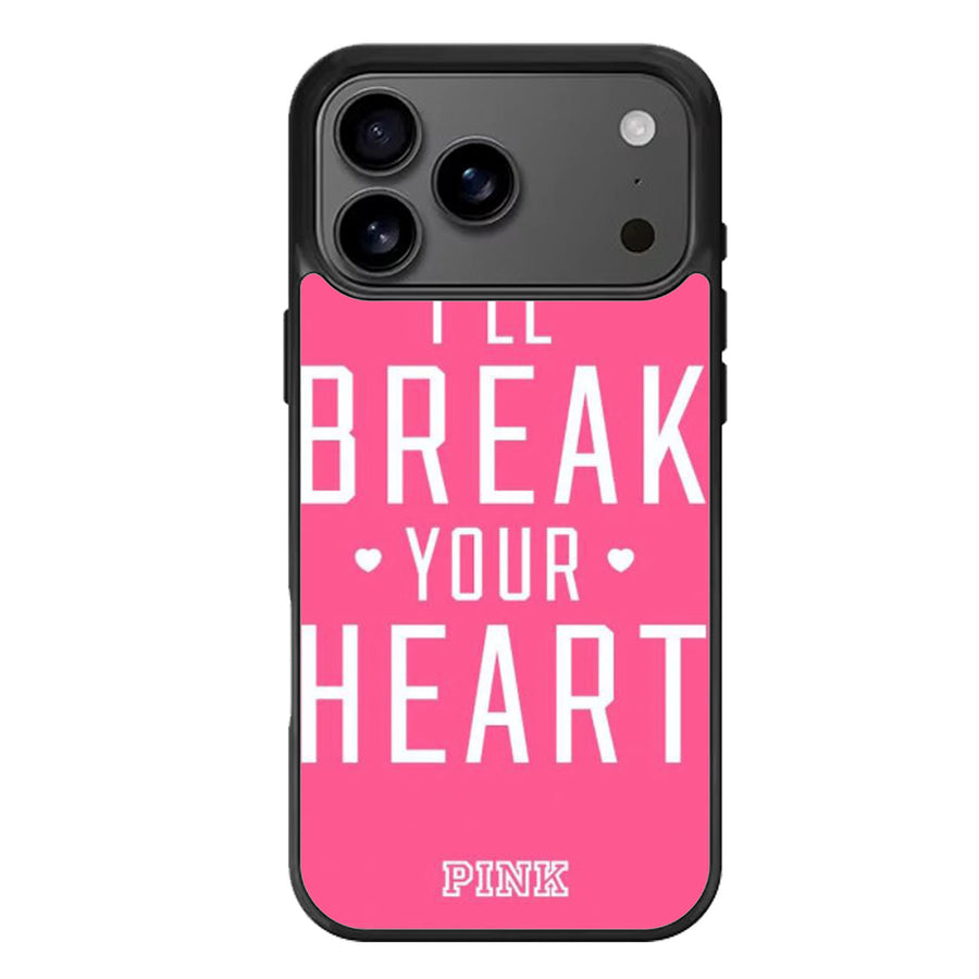 Victoria Secret Quote Pink iPhone 17 Case