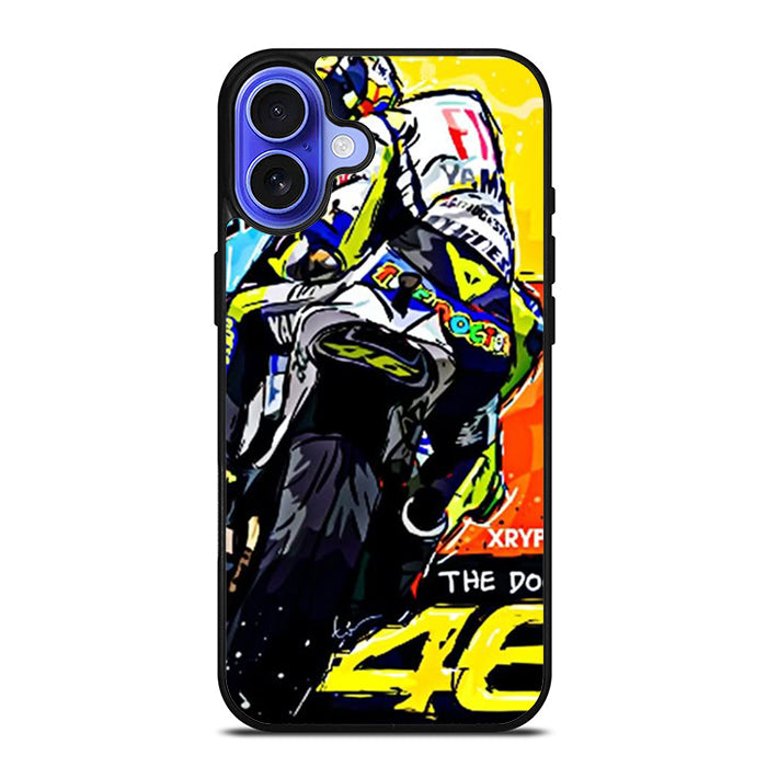 Valentino Rossi 46 Moto Gp iPhone 16 Case