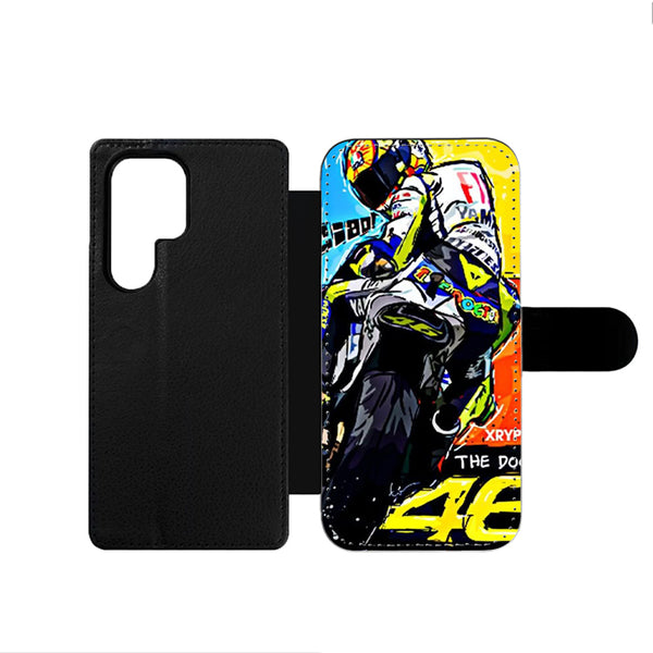 Valentino Rossi 46 Moto Gp Samsung Wallet Case