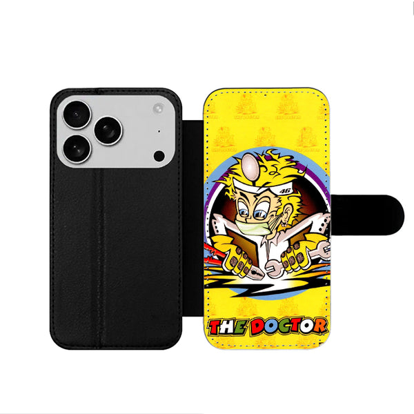 Valentino Rossi 46 The Doctor iPhone 17 Wallet Case