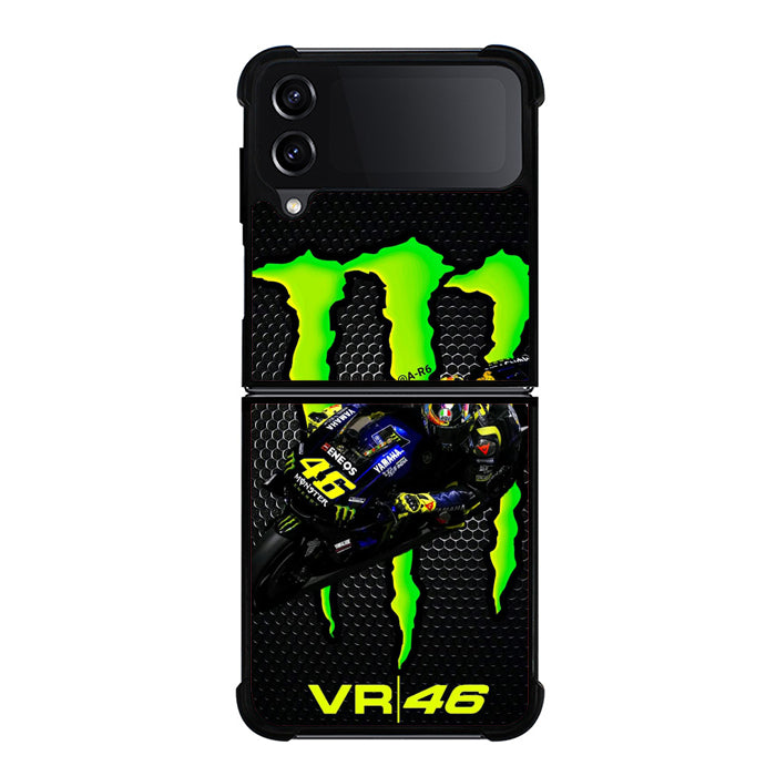 Valentino Rossi Vr46 Monster Energy Samsung Z Flip Case