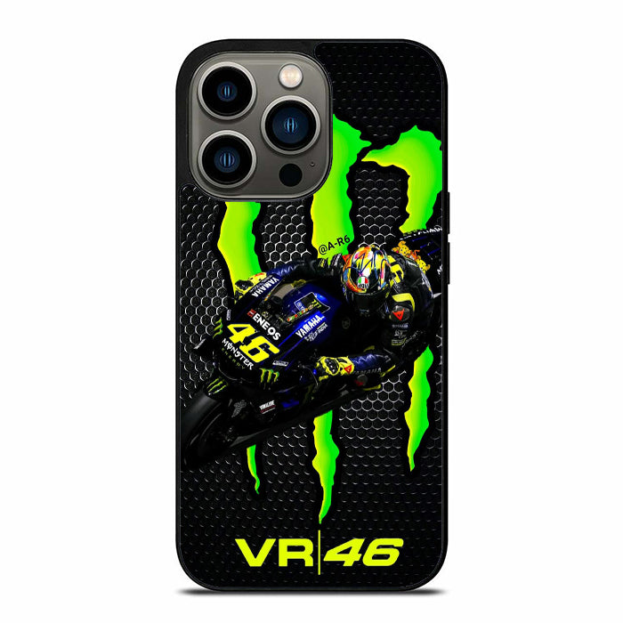 Valentino Rossi Vr46 Monster Energy iPhone 13 Case