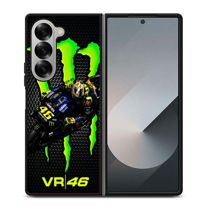 Valentino Rossi Vr46 Monster Energy Samsung Z Fold Case