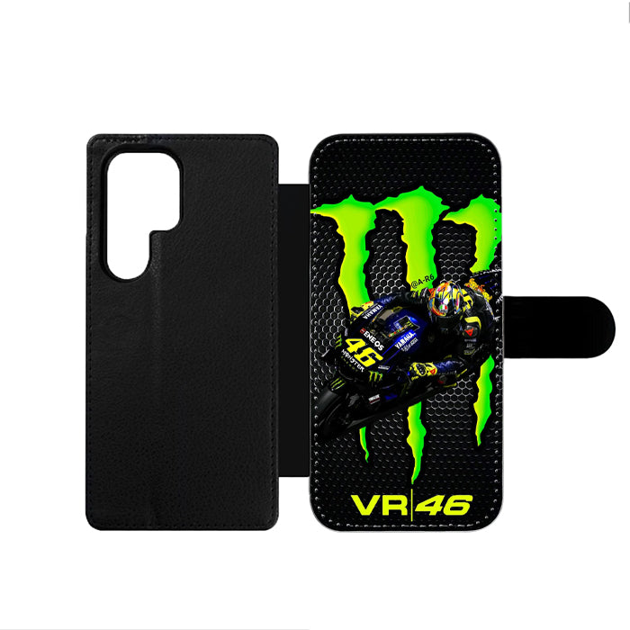 Valentino Rossi Vr46 Monster Energy Samsung Wallet Case