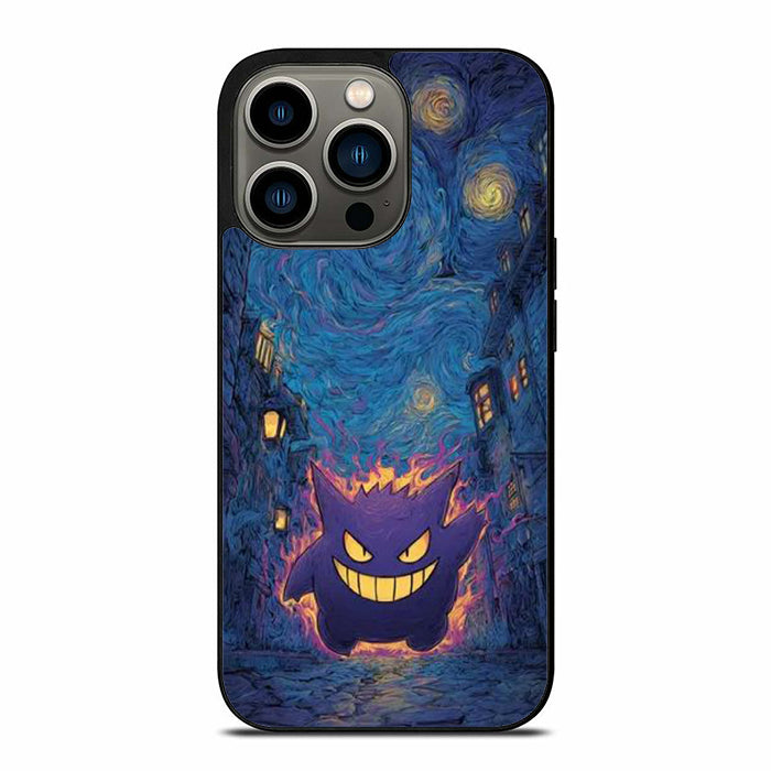 Van Gogh Gengar Pokemon iPhone 13 Case