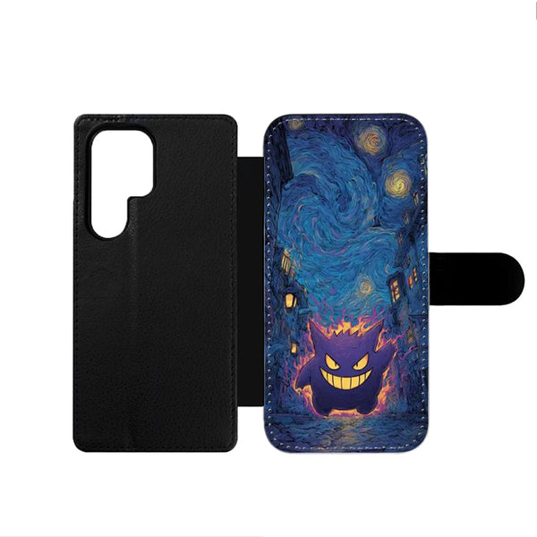 Van Gogh Gengar Pokemon Samsung Wallet Case