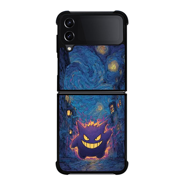 Van Gogh Gengar Pokemon Samsung Z Flip Case